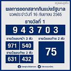 ตรวจหวยหวยวันนี้